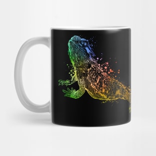 Colorful bearded dragon Mug